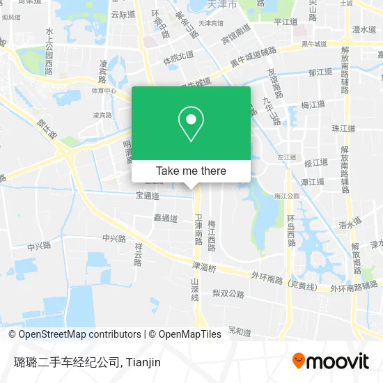 璐璐二手车经纪公司 map