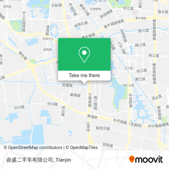 鼎盛二手车有限公司 map