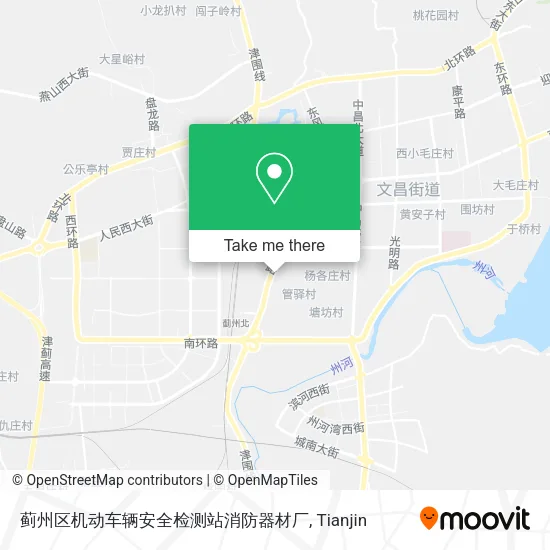 蓟州区机动车辆安全检测站消防器材厂 map