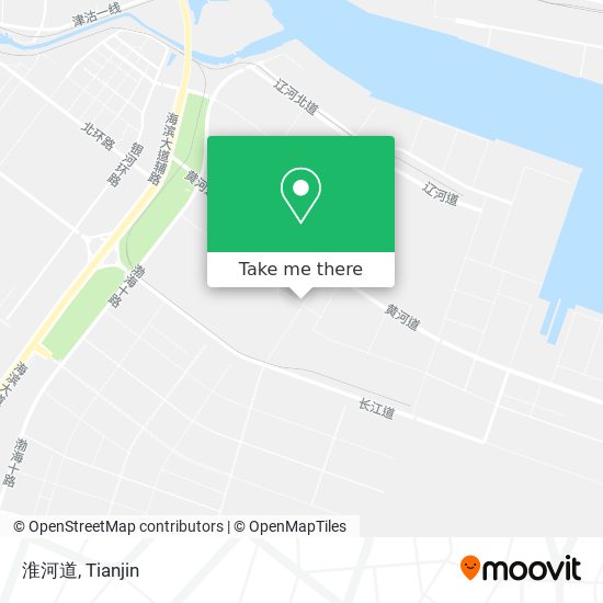 淮河道 map