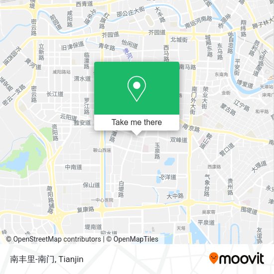 南丰里-南门 map