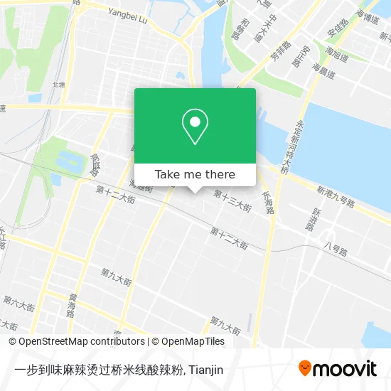 一步到味麻辣烫过桥米线酸辣粉 map