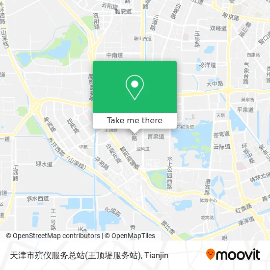 天津市殡仪服务总站(王顶堤服务站) map