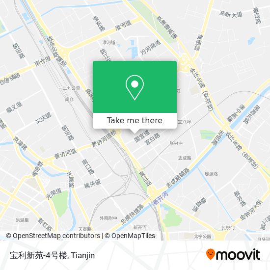 宝利新苑-4号楼 map