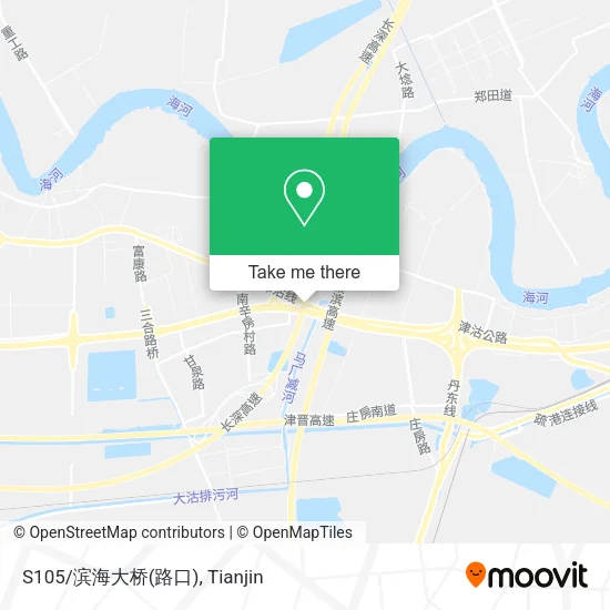 S105/滨海大桥(路口) map