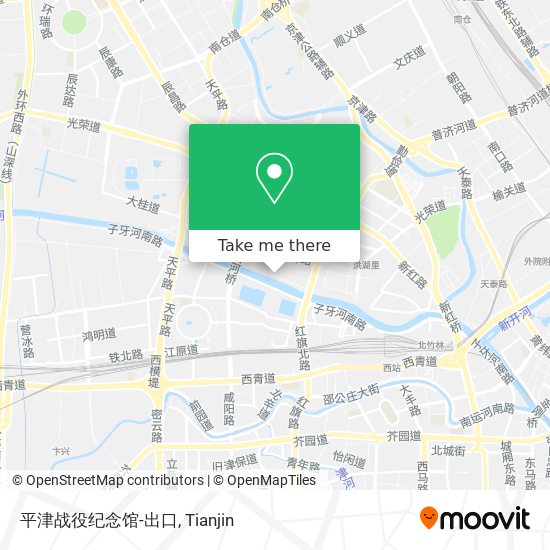 平津战役纪念馆-出口 map