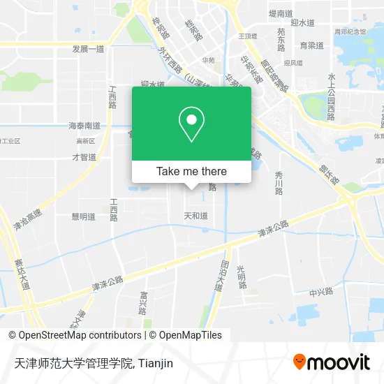 天津师范大学管理学院 map