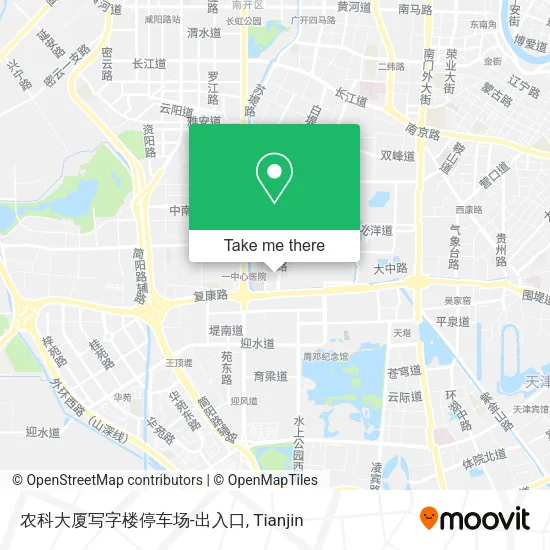 农科大厦写字楼停车场-出入口 map