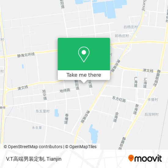 V.T高端男装定制 map