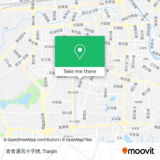 青青通讯十字绣 map