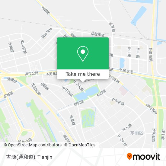 吉源(通和道) map