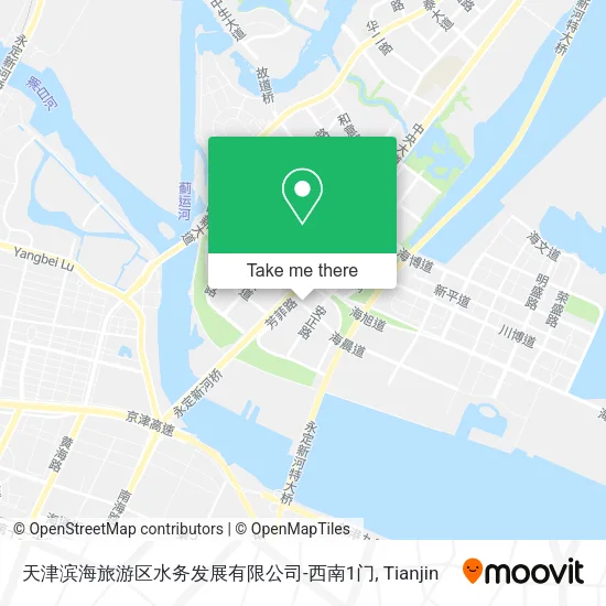 天津滨海旅游区水务发展有限公司-西南1门 map