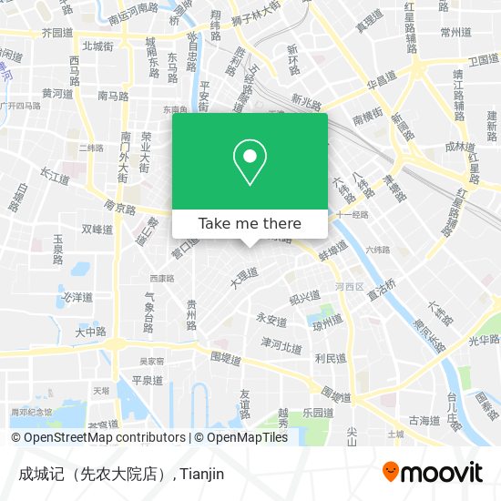 成城记（先农大院店） map