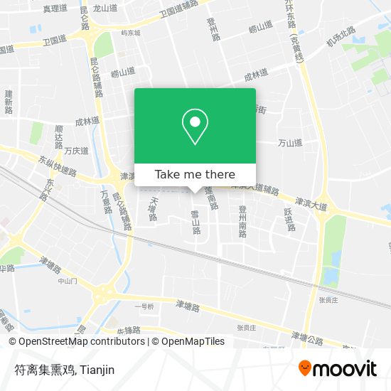 符离集熏鸡 map
