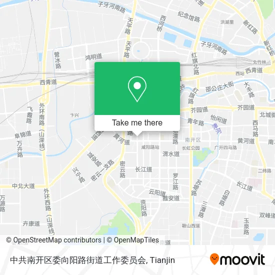 中共南开区委向阳路街道工作委员会 map