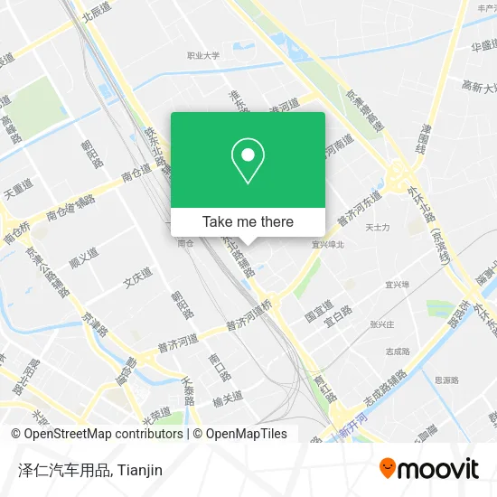 泽仁汽车用品 map