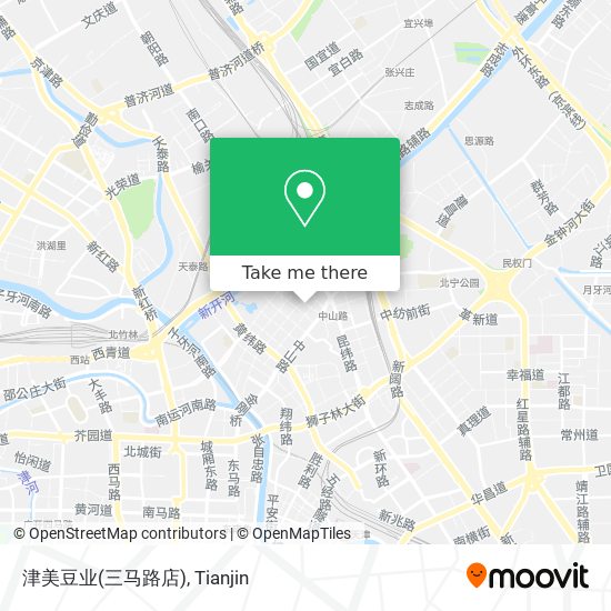 津美豆业(三马路店) map