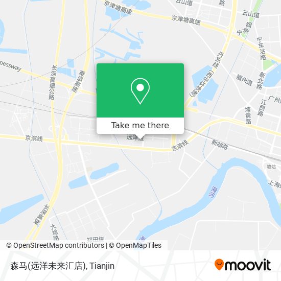 森马(远洋未来汇店) map