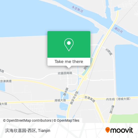滨海欣嘉园-西区 map