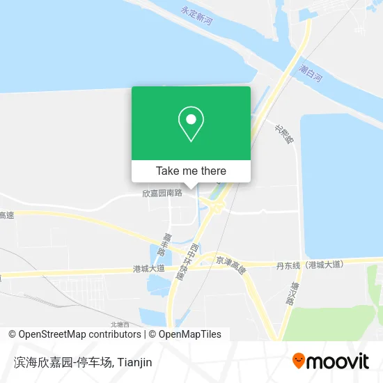 滨海欣嘉园-停车场 map