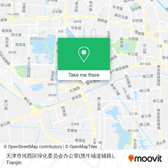 天津市河西区绿化委员会办公室(黑牛城道辅路) map