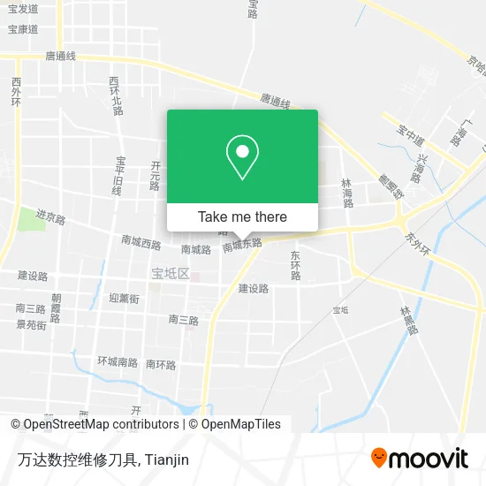 万达数控维修刀具 map