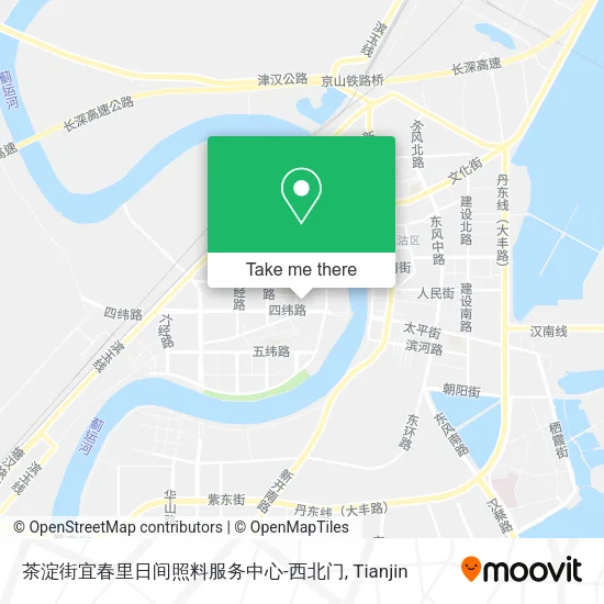 茶淀街宜春里日间照料服务中心-西北门 map
