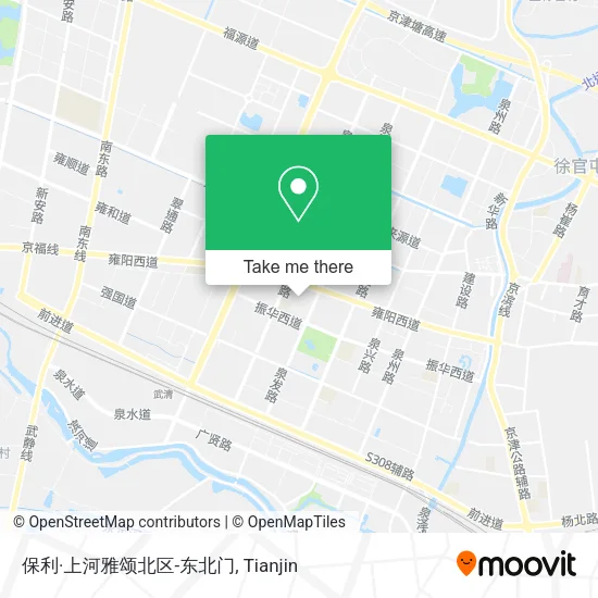 保利·上河雅颂北区-东北门 map