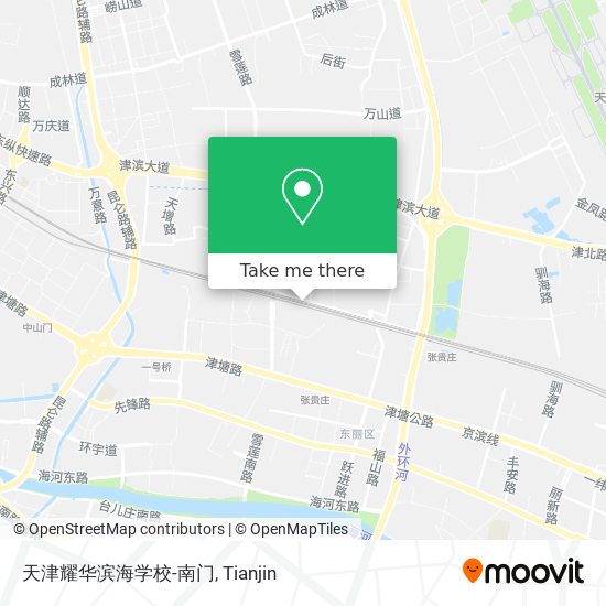 天津耀华滨海学校-南门 map