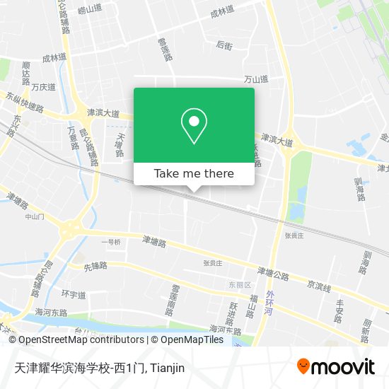 天津耀华滨海学校-西1门 map
