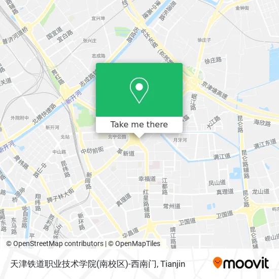 天津铁道职业技术学院(南校区)-西南门 map