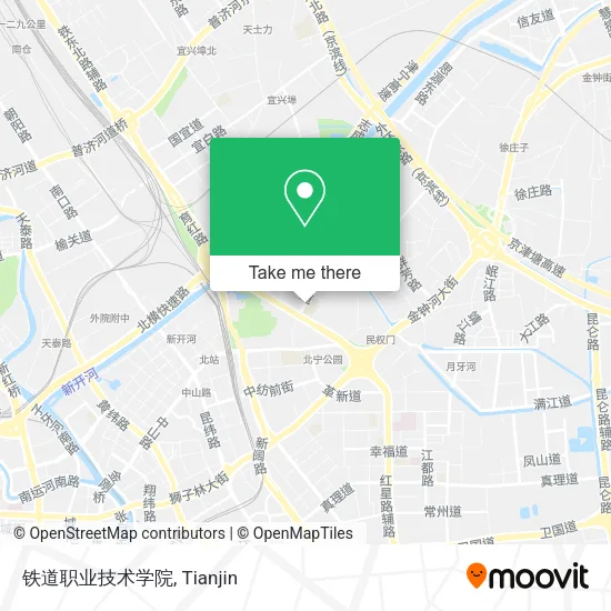 铁道职业技术学院 map