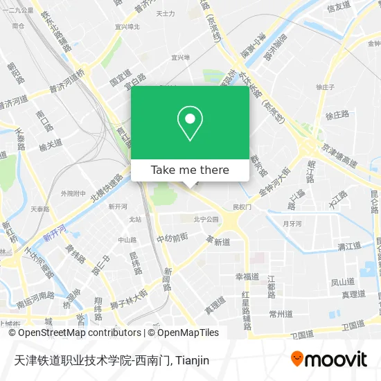天津铁道职业技术学院-西南门 map