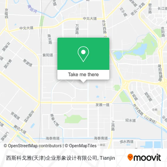 西斯科戈雅(天津)企业形象设计有限公司 map