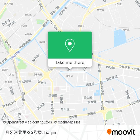 月牙河北里-26号楼 map