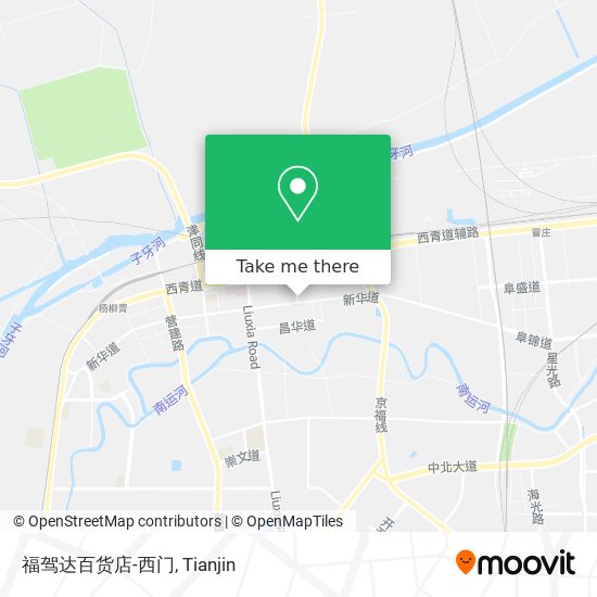 福驾达百货店-西门 map