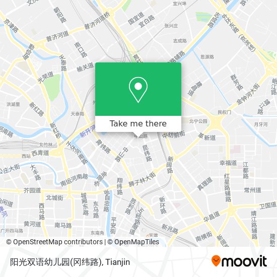阳光双语幼儿园(冈纬路) map