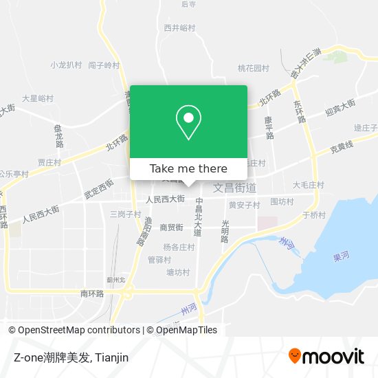 Z-one潮牌美发 map