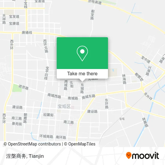 涅槃商务 map