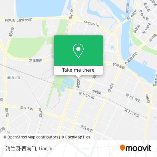 清兰园-西南门 map