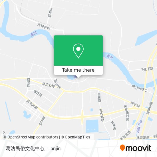 葛沽民俗文化中心 map