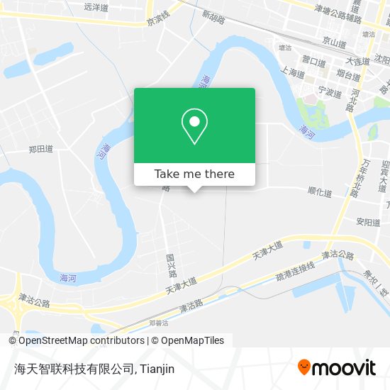 海天智联科技有限公司 map