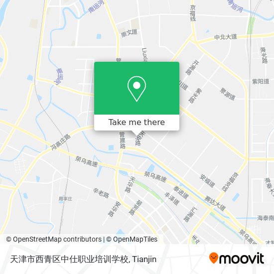 天津市西青区中仕职业培训学校 map