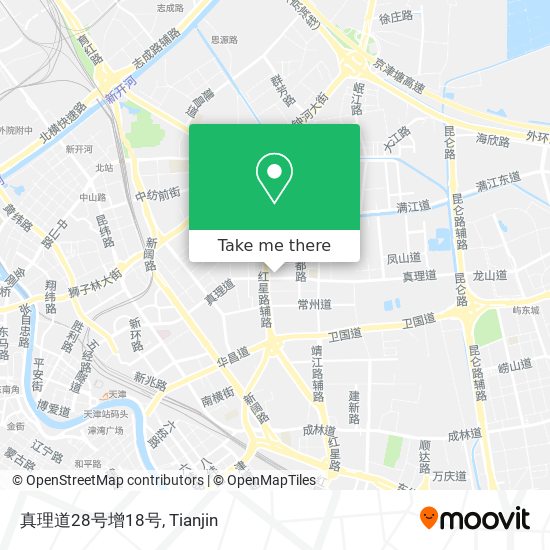 真理道28号增18号 map