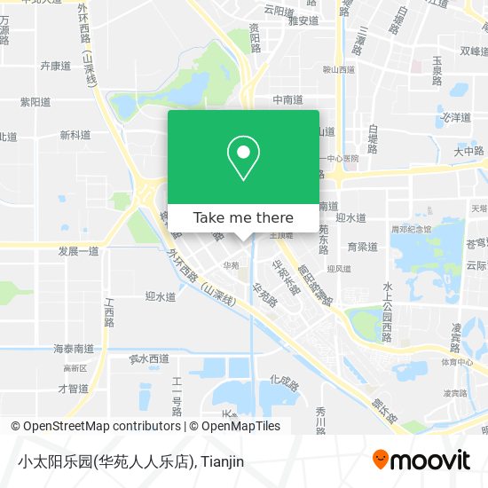小太阳乐园(华苑人人乐店) map