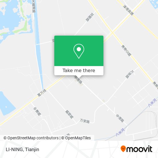 LI-NING map