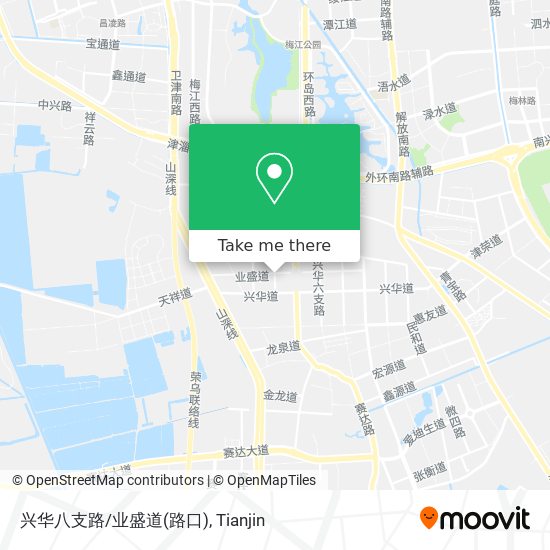 兴华八支路/业盛道(路口) map