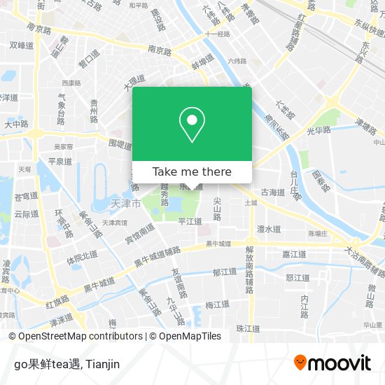 go果鲜tea遇 map
