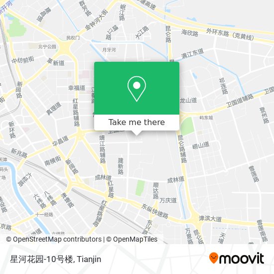 星河花园-10号楼 map