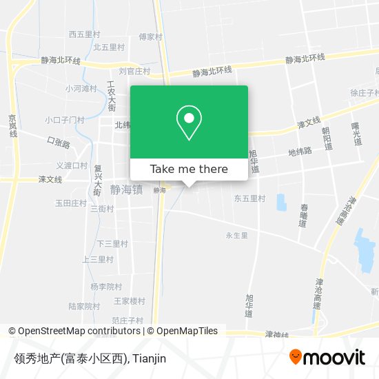 领秀地产(富泰小区西) map